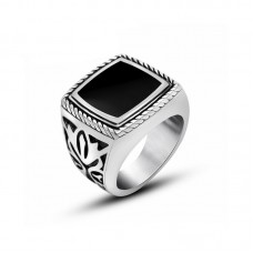 Stainless Steel Men Ring - R835