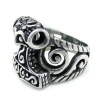 2017 newest oem odm Wholesale stainless steel Jewelry ragnarok safety ring