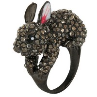 2017 new oem odm rigid and not easy to deform stainless steel rabbit ring